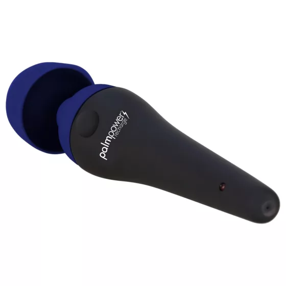 PalmPower recharge - nabíjateľný masážny vibrátor (modrý)