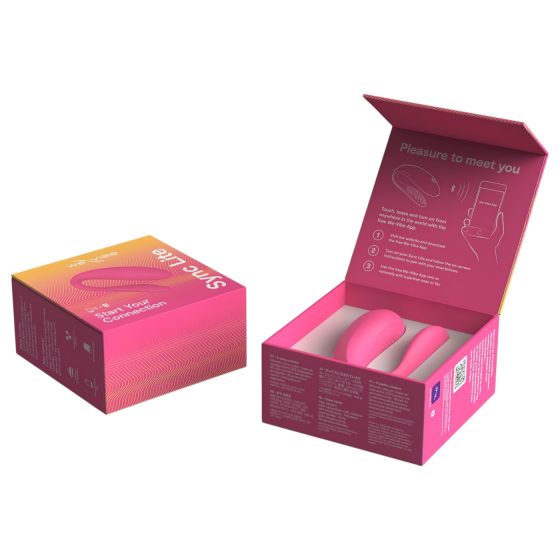 We-Vibe Sync Lite - inteligentný, bezdrôtový pár vibrátor (ružový)