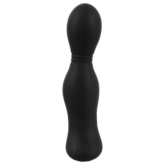 Rebel - Diaľkový 2v1 prostatický vibrátor (čierny)