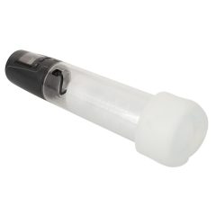   Mister Boner - automatická pumpa na penis na batérie (čierno-transparentná)