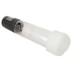   Mister Boner - akumulátorová, automatická pumpa na penis (čierno-priehľadná)