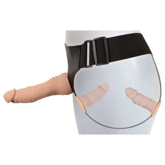 You2Toys - strap-on dildo súprava - telová farba