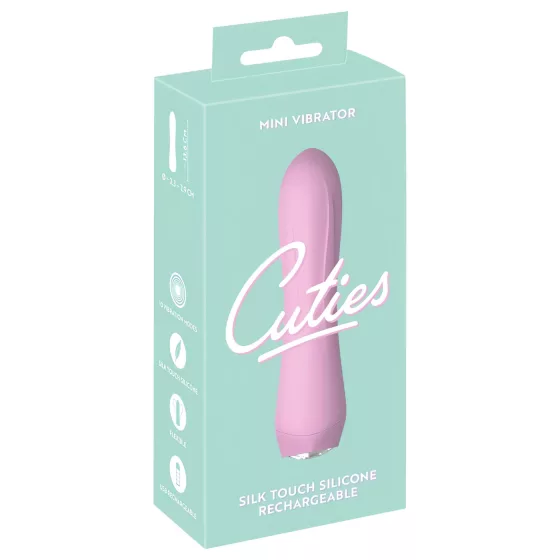 Cuties Mini 4 - akumulátorový vibrátor (ružový)