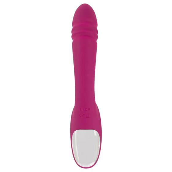 Javida Licking & Thrusting - jazykový a prirážací vibrátor (fialový)