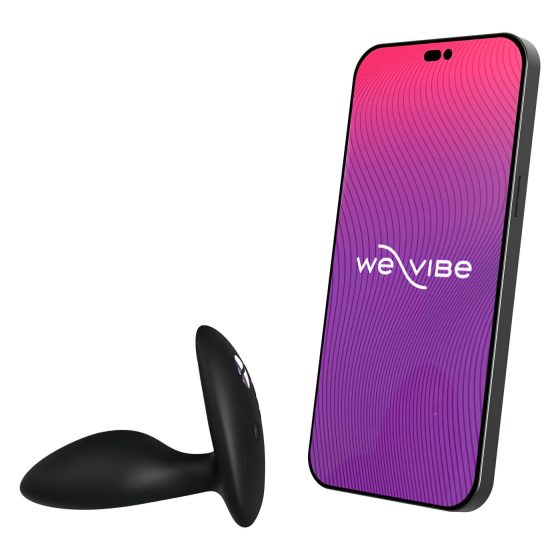 We-Vibe Ditto+ - análny vibrátor na diaľkové ovládanie - nabíjateľný - čierny