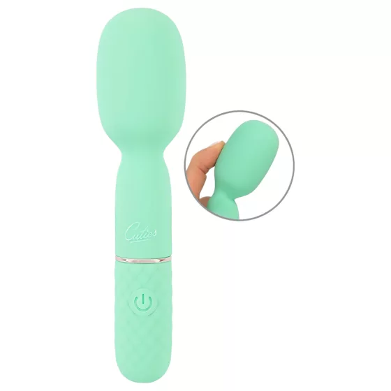 Cuties - mini masážny vibrátor - mentolová