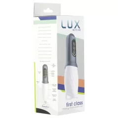   LUX Active First Class - automatický masturbátor s rotačnou hlavou - biely/sivý