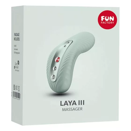 Fun Factory Laya III - vodotesný vibrátor na klitoris (zelený)