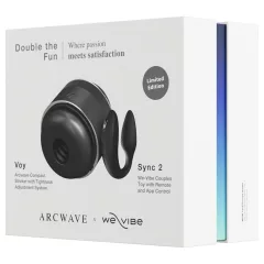 Sada Arcwave Voy a We-Vibe Sync 2 - Double the Fun (čierna)