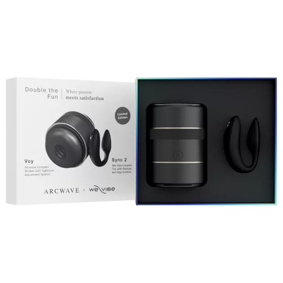 Sada Arcwave Voy a We-Vibe Sync 2 - Double the Fun (čierna)