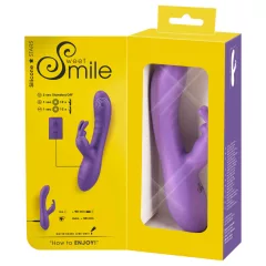 Smile - vibrátor s ramenom na klitoris - fialový
