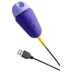   ROMP Free X - nabíjateľný, vzduchový stimulátor klitorisu (fialový)