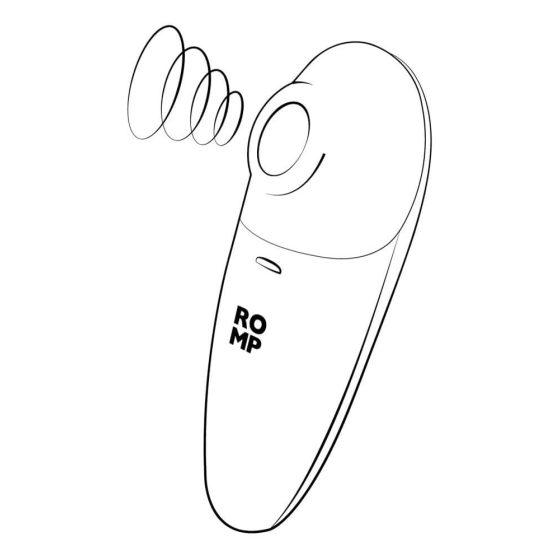 ROMP Switch X - Airwave stimulátor klitorisu (broskyňa)