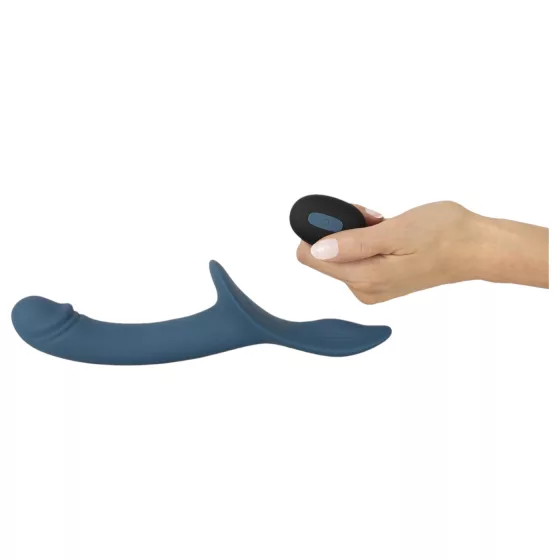 You2Toys - pripínací vibrátor set - čierny/modrý