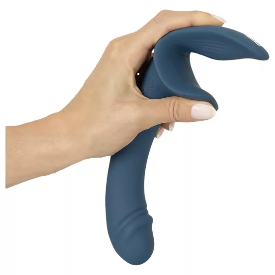 You2Toys - pripínací vibrátor set - čierny/modrý