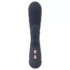   You2Toys - Oh! Rabbit vibrátor s ramenom na klitoris (čierny)