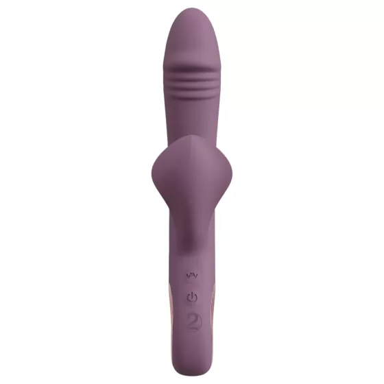 You2Toys - vibrátor s tromi ramenami - nabíjateľný - fialový