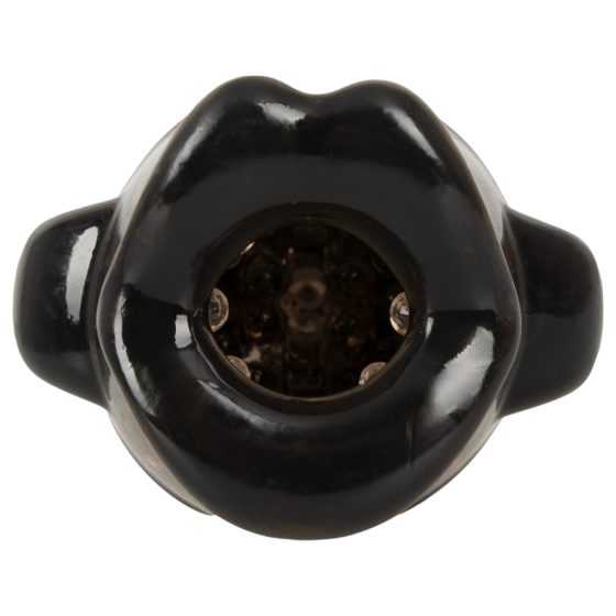 Stroker - vibračný masturbátor s podtlakom - sivý