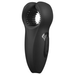   Rebel - vibrátor na penis s pohyblivým ramenom a vibráciou - čierny