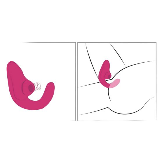 Womanizer Blend - G-bod stimulátor a klitorisu (ružový)