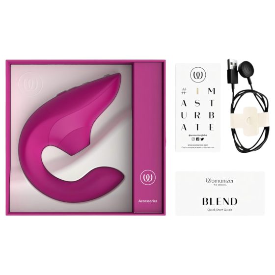 Womanizer Blend - G-bod stimulátor a klitorisu (ružový)