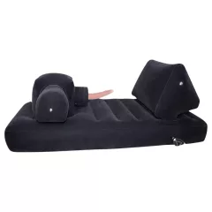   You2Toys Velvet Luxury - sexstroj s vstavanou posteľou (čierny)