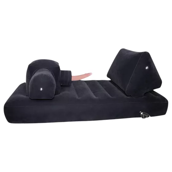 You2Toys Velvet Luxury - sexstroj s vstavanou posteľou (čierny)