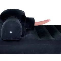   You2Toys Velvet Luxury - sexstroj s vstavanou posteľou (čierny)