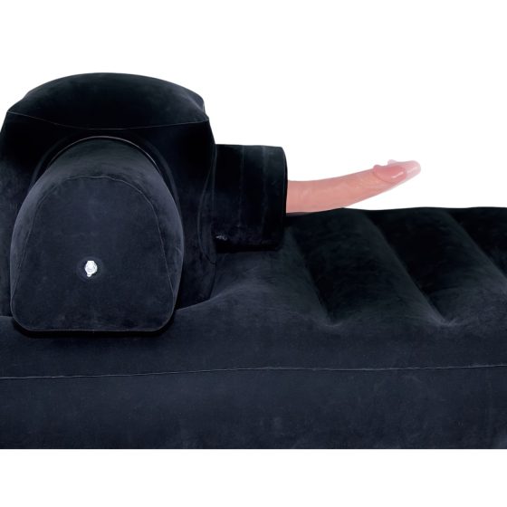 You2Toys Velvet Luxury - sex stroj s integrovanou posteľou (čierny)