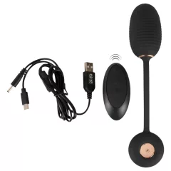 You2Toys Intense RC - vibračné vajíčko - čierne