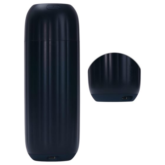 Svakom Sam Neo 2 Pro - mužský masturbátor - smart funkcia - čierno-biely