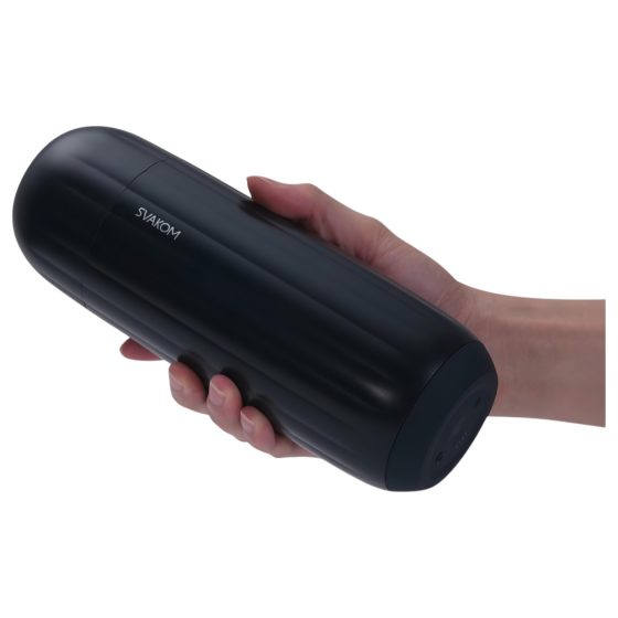 Svakom Sam Neo 2 Pro - mužský masturbátor - smart funkcia - čierno-biely
