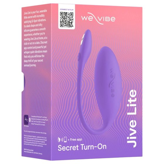 We-Vibe Jive Lite - vibračné vajíčko - smart, dobíjacie - fialové