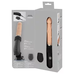   You2Toys - lökací vibrátor na diaľkové ovládanie - telová farba