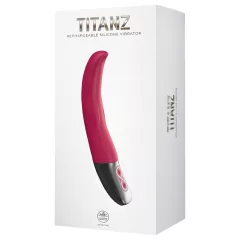   Excellent Power Titanz - vibrátor na G a P bod - silikónový - ružový