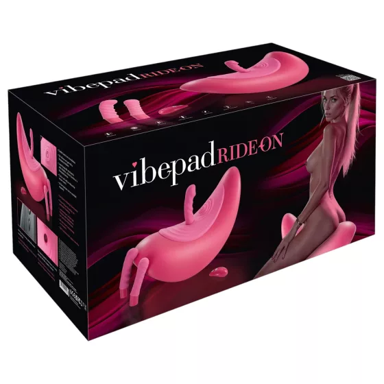 VibePad Rideon - pulzujúca hojdačka na bod G a klitoris (ružová)