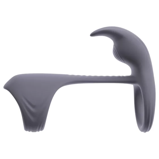 Beau Coeur Vylor - erekčný krúžok na penis a semenníky s vibrátorom na klitoris