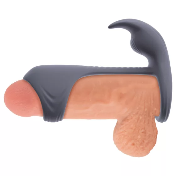 Beau Coeur Vylor - erekčný krúžok na penis a semenníky s vibrátorom na klitoris