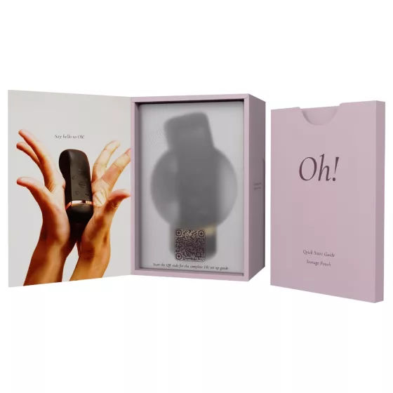 The Handy Oh! - ResoTouch vibrátor (čierny)