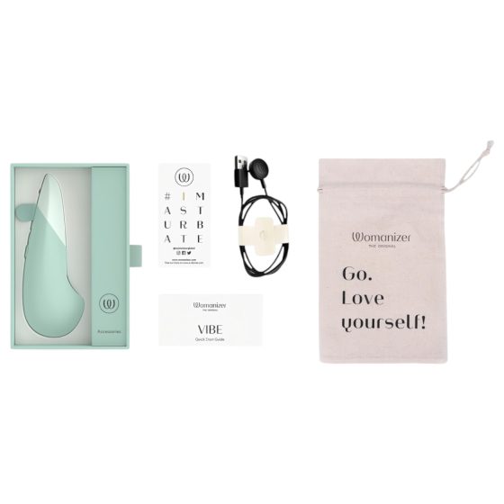 Womanizer Vibe - vibrátor na klitoris - zelený