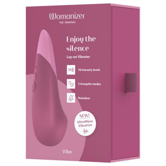Womanizer Vibe - vibrátor na klitoris - ružový