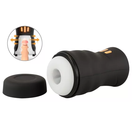 You2Toys Gyro - masturbátor s rotáciou a vibráciou - čierny