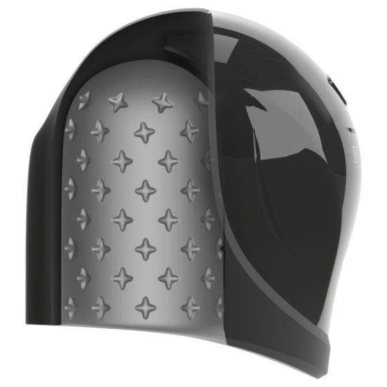 Rebel - vibrátor na žalud - vodotesný - čierny