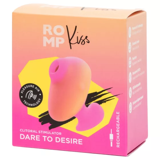 ROMP Kiss - vzduchový stimulátor klitorisu (ružový)