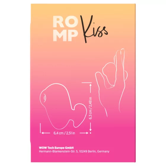 ROMP Kiss - vzduchový stimulátor klitorisu (ružový)