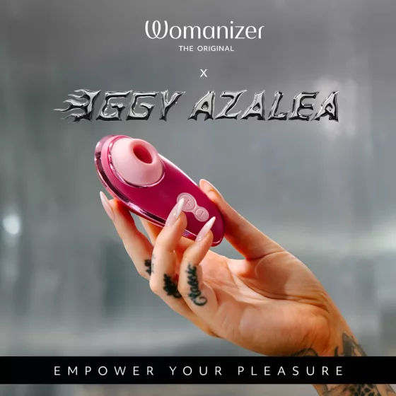 Womanizer Liberty 2 Iggy Azalea - stimulátor klitorisu na vlny - ružový