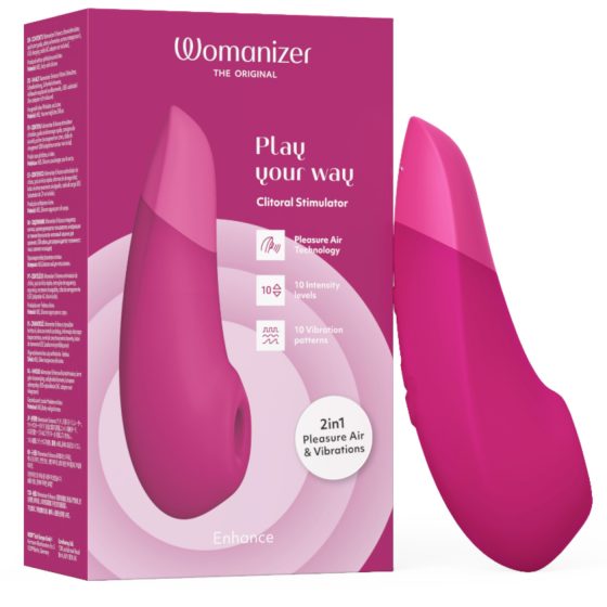 Womanizer Enhance - vibračný stimulátor klitorisu (fialový)