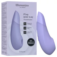   Womanizer Enhance - stimulátor klitorisu s tlakovými vlnami (fialový)