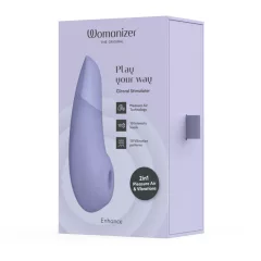   Womanizer Enhance - stimulátor klitorisu s tlakovými vlnami (fialový)