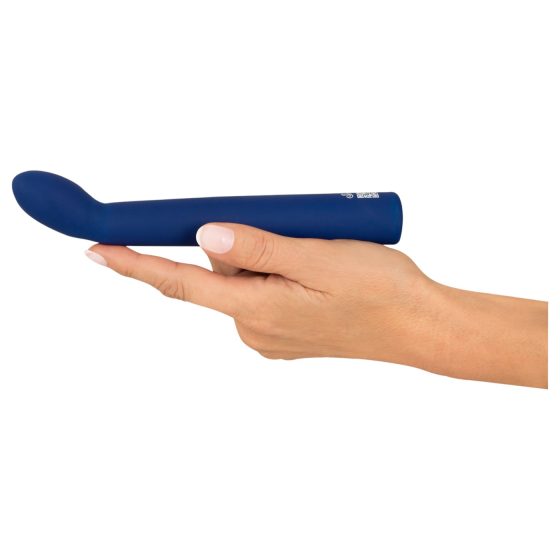Smile - vibrátor na G-bod - zahnutý - modrý